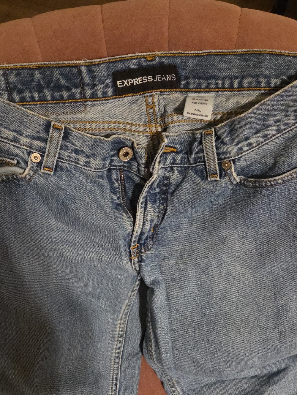 Express Women’s Light Blue Denim Jeans